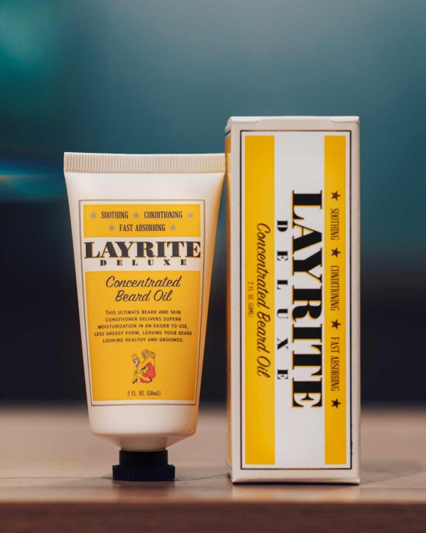 Layrite Concentrated Beard Oil – skoncentrowany olejek do brody dla mężczyzn, nawilżający i zmiękczający zarost, codzienna pielęgnacja brody