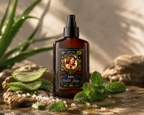 Lucjan's Pussy Angel Juice – sól morska do włosów dla naturalnej objętości i tekstury 250ml